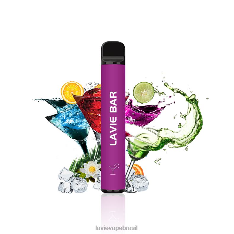 coquetel LAVIE BAR Versão 2 800 baforadas 6X422319 | Lavie Vape Loja